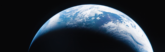 image of earth as seen from the moon