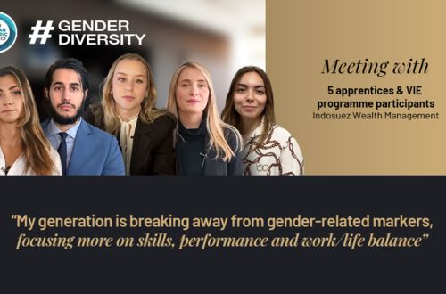Apprentices | VIE | gender equality | diversity | Indosuez | video | portrayal